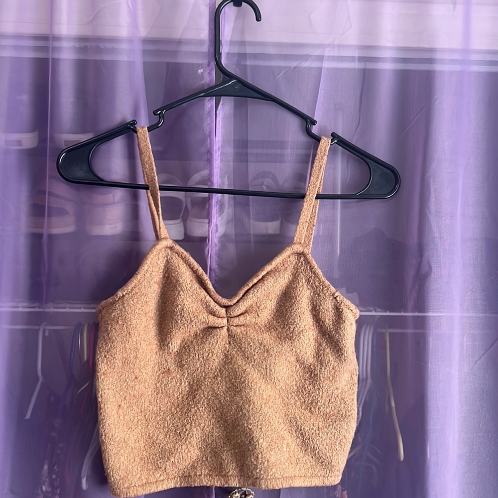 Madewell cozy crop top